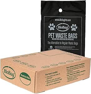 BioBag Premium Pet Waste Bags, Bulk Pack, 2500 Count, Great For All Dog Breeds, Fits in Standard Park Dispensers
