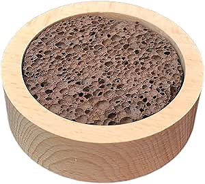 Lava Rock Diffuser for Essential Oils - Aromatherapy Diffuser for Essential Oils - Waterless, Portable, Travel Size - Lava Rock and Wood Diffuser - by Holistic Oils