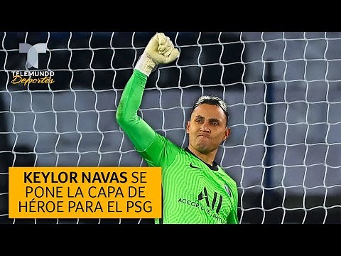 Keylor Navas se pone la capa de héroe para el PSG | Telemundo Deportes