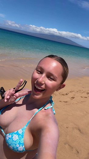 In Maui✌️✈️ #hawaii #maui #fyp #beach | maui