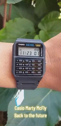 Casio CA-53W-1Z: El Reloj de Marty McFly