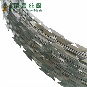 [Hot Item] Bto22 Barb Wire Fence Razor Galvanized Concertina Razor Wire