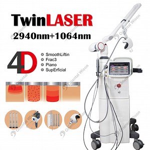[Hot Item] The Most Popular Dual Laser Erbium Laser 2940nm and ND YAG 1064nm Long Pulse Laser Face Anti-Wrinkles
