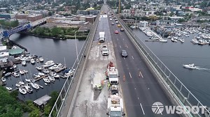 109 reactions · 33 shares | Paving an 88-year-old bridge isn’t like paving a regular section of highway. On the SR 99 Aurora bridge in Seattle, we need to carefully scrape off the old pavement, make any needed repairs to the deck and put down waterproofing before we repave. We could use a bunch of words to explain all of this, but this video shows the story better. The next weekends for lane reductions are scheduled for Aug. 10-11 and Aug. 17-18. | WSDOT | Facebook