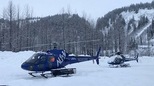 Heading out with our Private group to do some tree skiing laps on this beautiful white snowy day @blackopsvaldez | Black Ops Valdez
