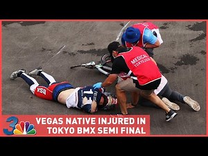 Vegas native Connor Fields injured during BMX semi-finals in Tokyo