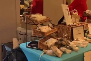 Traders setting up this morning in the Marine Hotel in Ballycastle. Market open today from 11am - 4pm. Free entry | Naturally North Coast and Glens