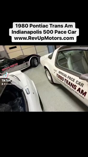 1980 Pontiac Trans AmIndianapolis 500 Official Pace Car from Rev Up Motors #classiccars #carsfortiktok #reelsinstagram #vintagecarsdaily #revupmotors #revupmotors #classiccars #vintagecars #gm #GM #classiccarspotting #slowride #MecumAuctions #originalcars #classiccarshow #survivorcar #originalcars #pontiac #pontiactransam #pacecar #pontiacfirebird #FirebirdNation #firebird | Rev Up Motors