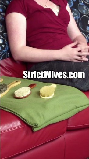 Bridget Discusses Consensual F/M Hairbrush Spanking Play #Shorts