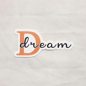 Mot positif de rêve | Stickers citation | Citations positives | Stickers inspirants | Sticker citation inspirante | Autocollant en vinyle - Etsy France