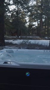 2.7K views · 57 reactions | Holiday hot tub bliss ❄️✨ [Spa Shown: Highlife Collection Grandee with Blackwood Cabinet and Alpine White Shell] #HotSpringSpas | Hot Spring Spas | Facebook