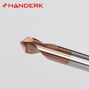 [Hot Item] Handerk High Performance HRC55/65 Solid Carbide Spotting Drill Bit 90 Degree Point Angle Center Drill for CNC Tool