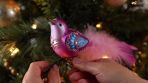 Hallmark Keepsake Christmas Ornament 2021, Beautiful Bird, Blown Glass