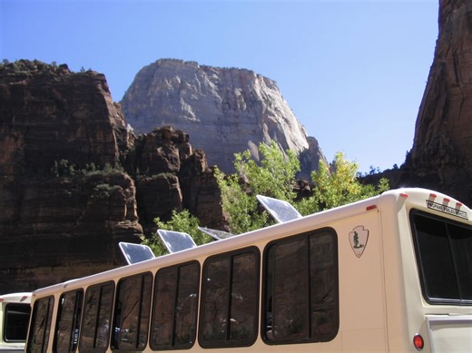 Zion National Park Launches New Fully Electric Shuttle Service