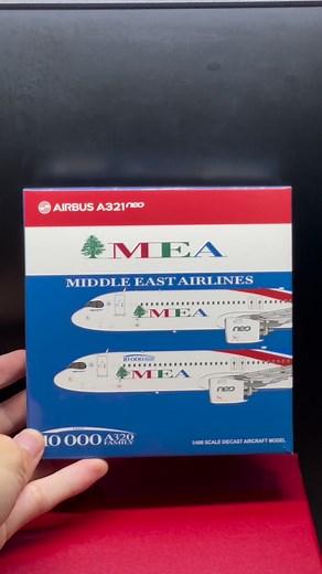 Mô hình máy bay Airbus A321neo ACF của Middle East Airlines | Mô Hình Máy Bay