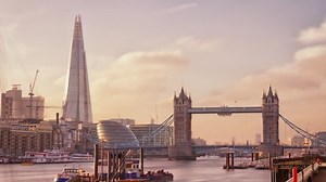 Perfect Sunset London Tower Bridge Shard Stock Footage Video (100% Royalty-free) 8070577 | Shutterstock