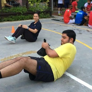 Abs are being made here ! #hatibtherebel #rebelbootcamp #absofsteel #sandbag | Rebel Boot Camp | Facebook