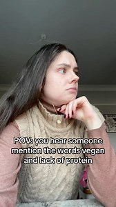How do you respond when someone asks, ‘But where do vegans get their protein?’ 🤔👇 Credit: @weareveganuary 🌱 #vegan #veganwomen #veganlife #protein #plantbased #fyp | Vegan Women Summit