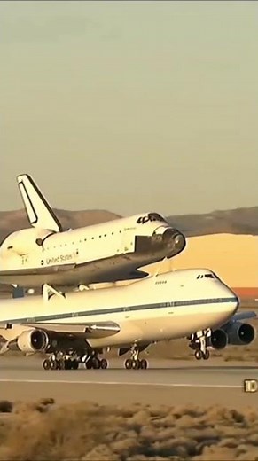 The Space Shuttle Riding a 747: Incredible Ferry Flight Takeoff!
