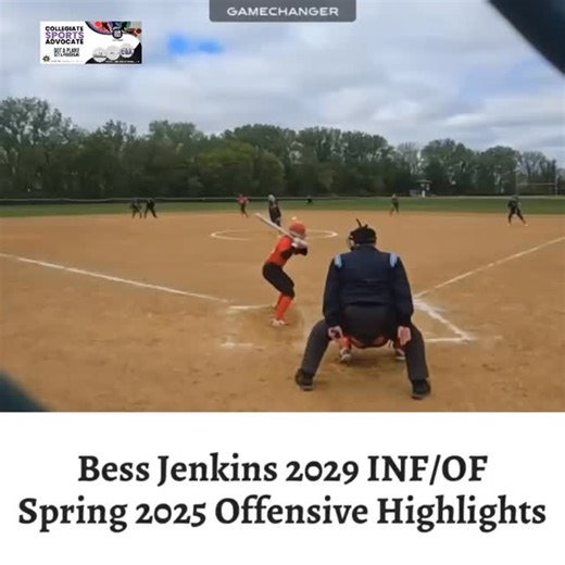 Bess Jenkins 2029 INF/OF Spring 2025 Offensive Highlights @bessjenkins2029 @fury14ured | Collegiate Sports Advocate | Facebook