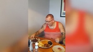 Man eats his wife's placenta