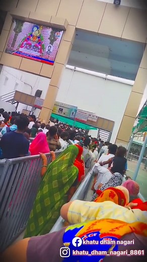 2.1K views · 216 reactions | Ek ❤️ phool gulab  ka laya hu  Jai shree shyam  | khatu dham nagari | Facebook