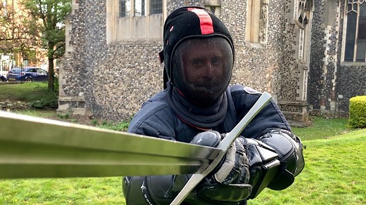 Medieval sword fighting revived by Norwich historical martial arts experts