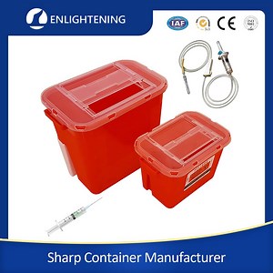 [Hot Item] Medical Waste Container Sharps Instrument Container 1L-25L Biohazard Needle Disposal Boxes for Hospital