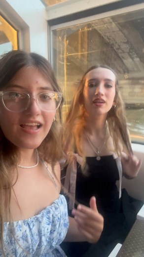 Siene river cruise and our final post during this takeover. Thank you for letting us have this opportunity and thank you to EF tours for this amazing trip to Paris, France! Emma P. and Hadley B. logging out! 🇫🇷❤️ | Ursuline Academy of New Orleans