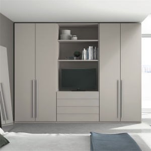 [Hot Item] Armario de diseño moderno en forma de L para armarios vestidores