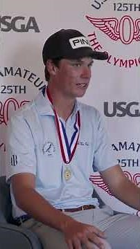 Behind the scenes with Mason Howell after winning the U.S. Amateur 🏆