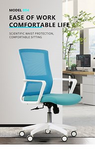 [Hot Item] Wholesale Desk Task Swivel Staff Ergonomic Mesh Home School Computer Office Chair