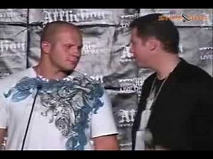 Fedor Emelianenko Post fight interview July 19 2008