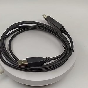 FT232RL USB to USB Null Modem Cable, 2.5 Meter Serial Adapter with Full-Speed 3MBaud Support for Device Programming & Debugging