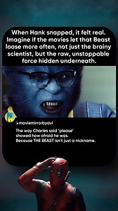 The Only Time Professor X Was Afraid of Beast | X-Men First Class In X-Men: First Class (2011), Hank's fury broke through the calm scientist exterior and even Charles Xavier, the man who always kept control, was afraid. The way Charles said "please" showed us the truth. The Beast isn't just a nickname, it's Hank's real nature when the anger takes over. Do you think Beast should have been unleashed more in the X-Men movies? #xmen​ #professorxavier​ #charlesxavier​ #beast​ #HankMcCoy​ #xmenfirstcl