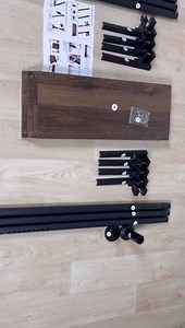 Over The Toilet Storage, 4-Tier Adjustable Wooden Bathroom Organizer Shelves, 99 to 118 Inch Tall, Load Capacity 44 lb per Tier, Space Saver, Anti-Slip, Easy to Assemble, Vintage Brown
