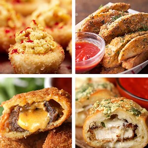 80K views · 334 reactions | These 6 delicious party appetisers will steal the show at your next get-together ✨! RECIPES: https://tasty.co/compilation/4-easy-and-delicious-appetizers-to-serve-at-your-next-party | Tasty UK | Facebook