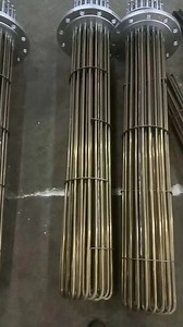 [Hot Item] PTFE Inline Energy-Efficient Deep Oil Fryer Flat Tubular Heater for Fry Pot Heating Deep Fryer Heating Element