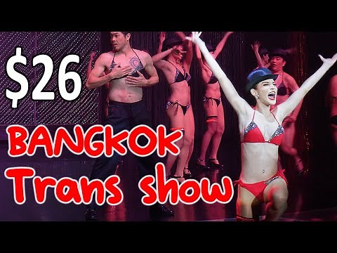 Transgender show in Calypso Cabaret | Bangkok | Thailand