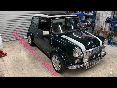 Treating Alice the Classic mini to a suspension setup