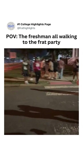 Freshman vs frat parties 🤣