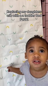 Replacing my daughters crib with a Toddler Bed Part 2 #cute #parentsbelike #viralpost #reelsviral #reels2023 | Norah Sameen | Facebook