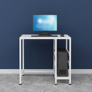 [Hot Item] Steel Desk Durable Small Black Computer Desk Study Desks