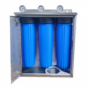 [Hot Item] 20inch Big Blue Triple Whole House Water Filtration System