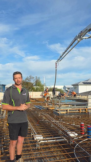 🚧 Suspended Slab Pour Today! 👷‍♂️On-site with our Construction Manager Brarnt Cumming overseeing a smooth and efficient suspended slab pour. . . . Builder/ FB: Tallwood Custom Built Homes IG: @tallwood_ Architect/ FB: Cast Studio IG: @caststudio_architects #busselton #bunbury #margaretriver #luxurybuilder #cotanengineering #yallingup #tallwoodcustombuilthomes #tallwoodconstructions #eaglebay #slabpour #quindalup #dunsborough | Tallwood Custom Built Homes