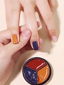 GREENSLEEVES 3 in 1 Solid Gel Polish Palette, Pudding Cream Gel Nail Polish Set UV Soak Off Mud Gel Solid Polish Nail Art Design DIY Manicure at Home Salon (# 17)