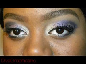 Purple Smokey Eye Tutorial Using Heidi Klum Eyeshadow Palette- Request Video