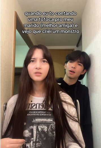 Quando eu conto uma fofoca pro meu marido e vejo que criei um monstro