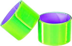 Amazon.com : IDOU Reflective Slap Bands,Hi Vis Reflector Snap Bands,High Viz Armband Strip Bracelets for Running, Cycling, Walking,Men Women & Children : Sports & Outdoors