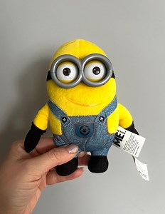 Small Minion Plush Toy - Bob From “despicable Me” & “minions”, 15 Cm, Minions Fan Gift - Etsy Australia